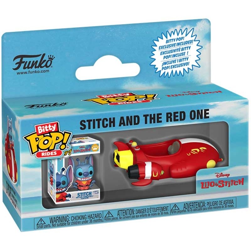 Bitty Pop! - Disney - Lilo e Stitch - Stitch con la Red One Bitty Pop! - Disney - Lilo e Stitch - Stitch con la Red One
